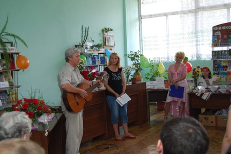 творча зустріч в центральній бібліотеці Червонограда