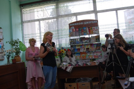 творча зустріч в центральній бібліотеці Червонограда