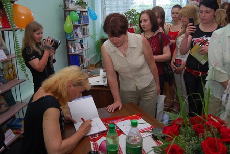 творча зустріч в центральній бібліотеці Червонограда